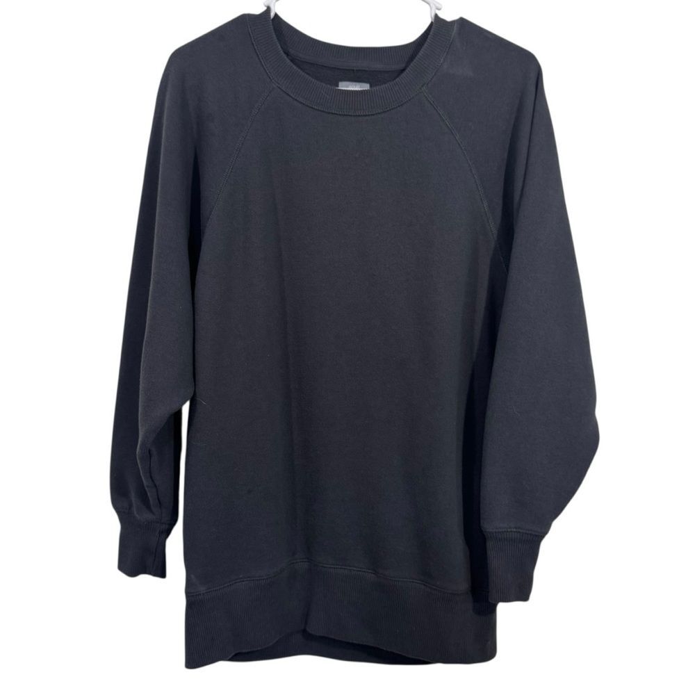 Aerie Charcoal Grey Oversized Crewneck Sweatshirt
